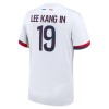 Camiseta de fútbol Paris Saint-Germain Lee Kang In 19 Segunda Equipación 2024-25 - Hombre